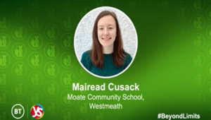 Mairead Cusack - Perrigo Educator Award