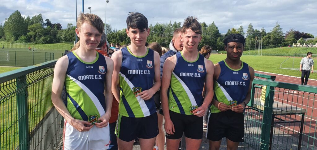 The Moate CS athletics track and field